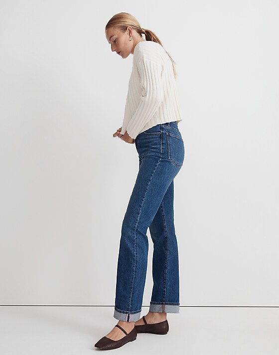 Madewell The '90s Straight Jean In Penwood Wash: BCRF Selvedge Edition Penwood Wash