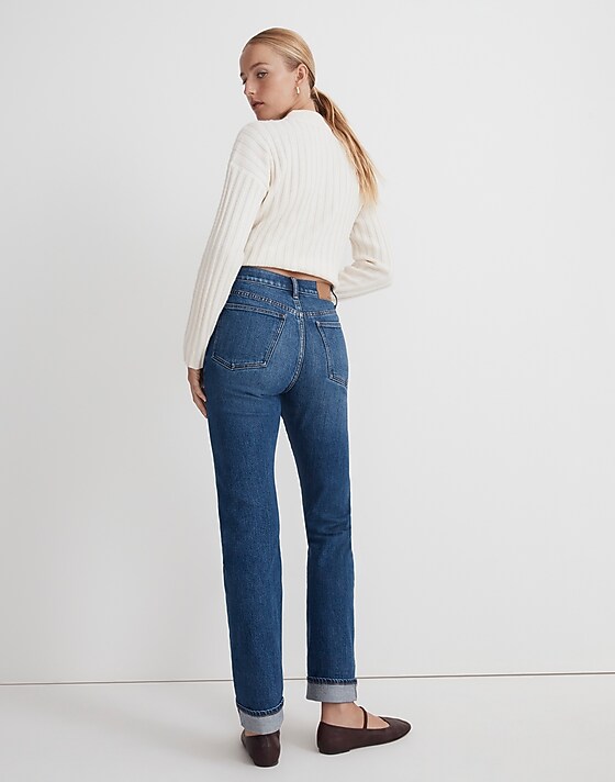 Madewell The '90s Straight Jean In Penwood Wash: BCRF Selvedge Edition Penwood Wash