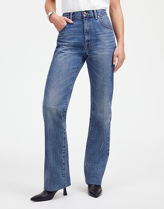 Madewell The Alexa Dream Jean In Croswell Wash Croswell Wash