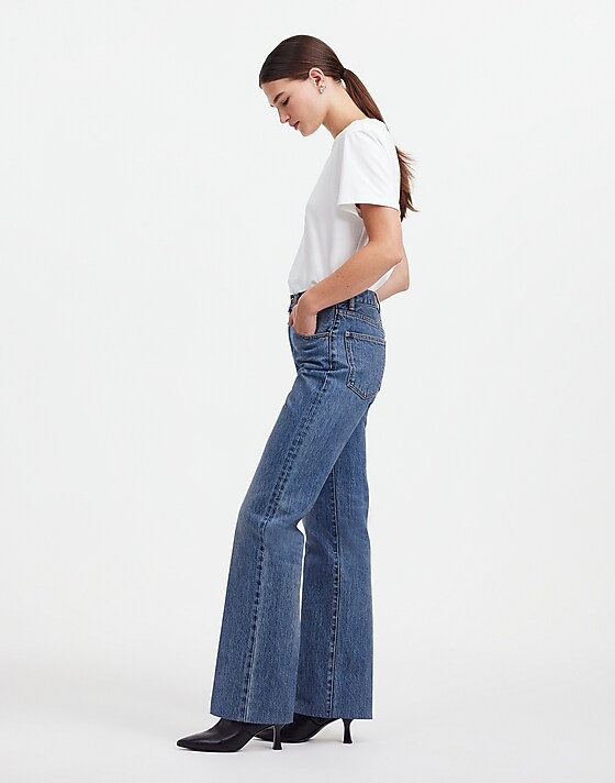 Madewell The Alexa Dream Jean In Croswell Wash Croswell Wash