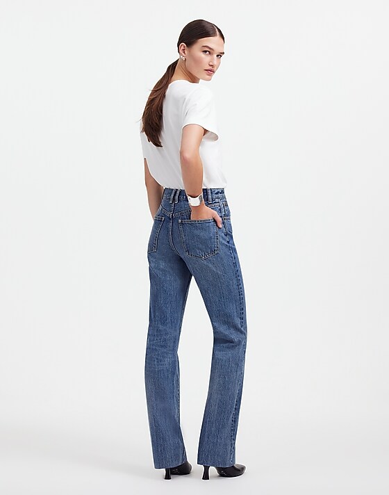 Madewell The Alexa Dream Jean In Croswell Wash Croswell Wash