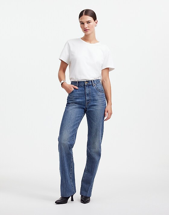 madewell The Alexa Dream Jean in Croswell Wash croswell wash