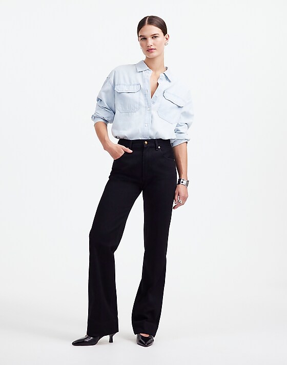 madewell The Alexa Dream Jean in Outridge Wash outridge wash