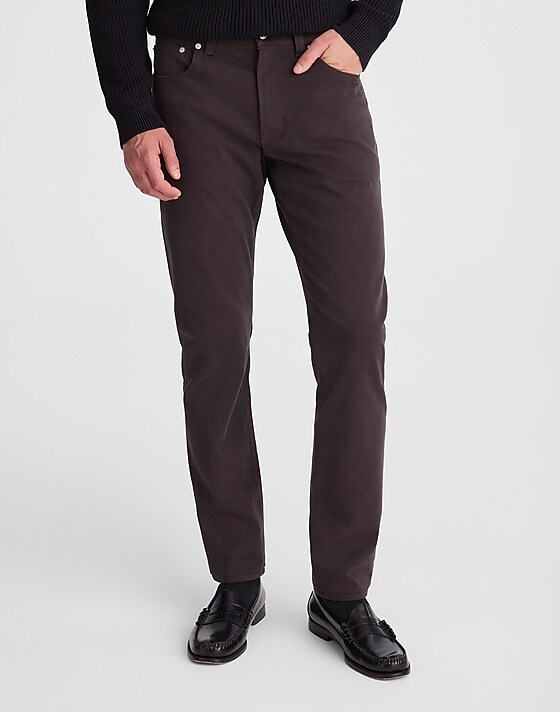 Madewell The Athletic Allday Slim Pant Warm Charcoal