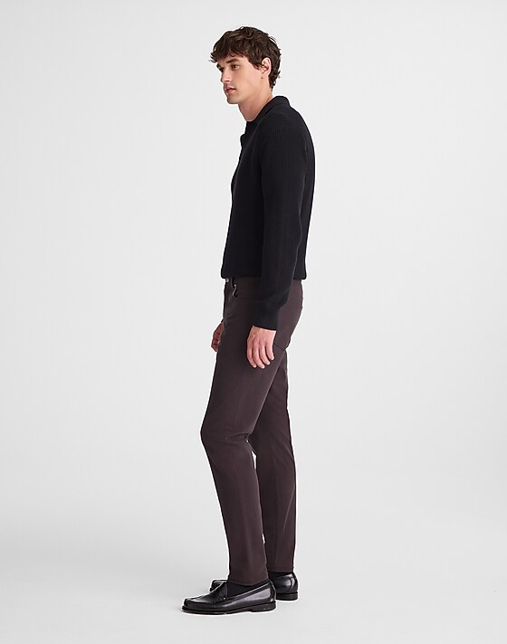 Madewell The Athletic Allday Slim Pant Warm Charcoal