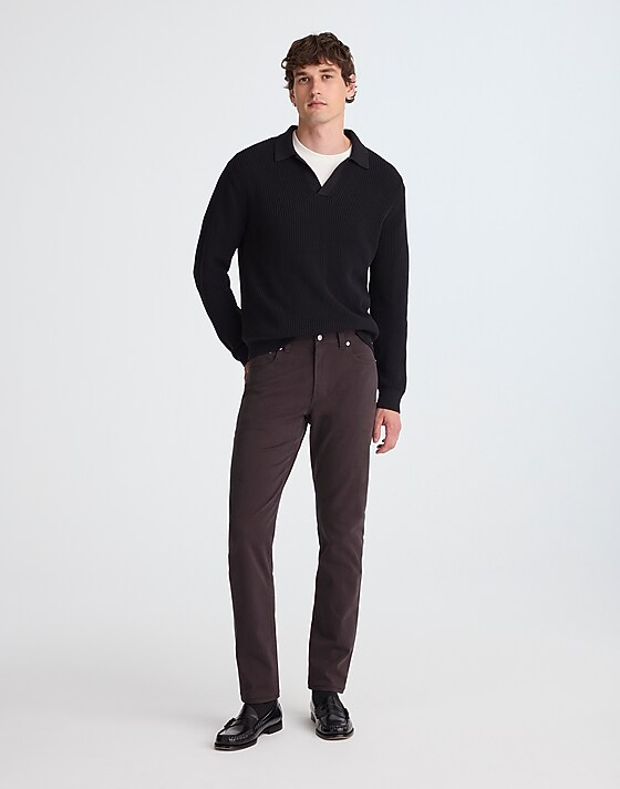 madewell The Athletic Allday Slim Pant warm charcoal