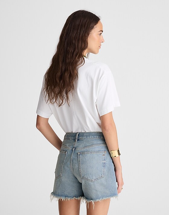 Madewell The Brynn Long Short In Hallstead Wash Hallstead Wash