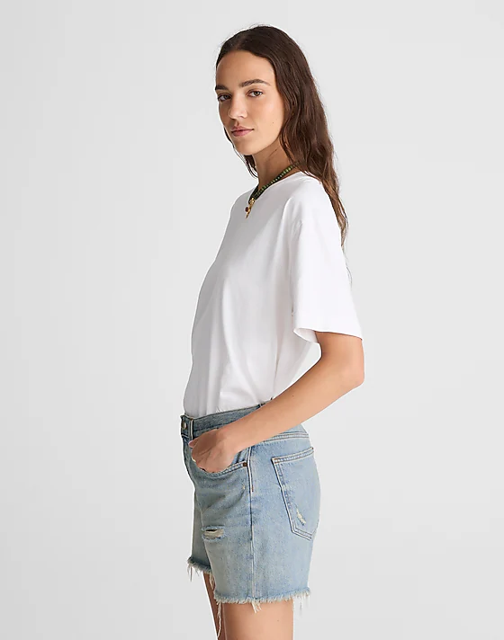 Madewell The Brynn Long Short In Hallstead Wash Hallstead Wash