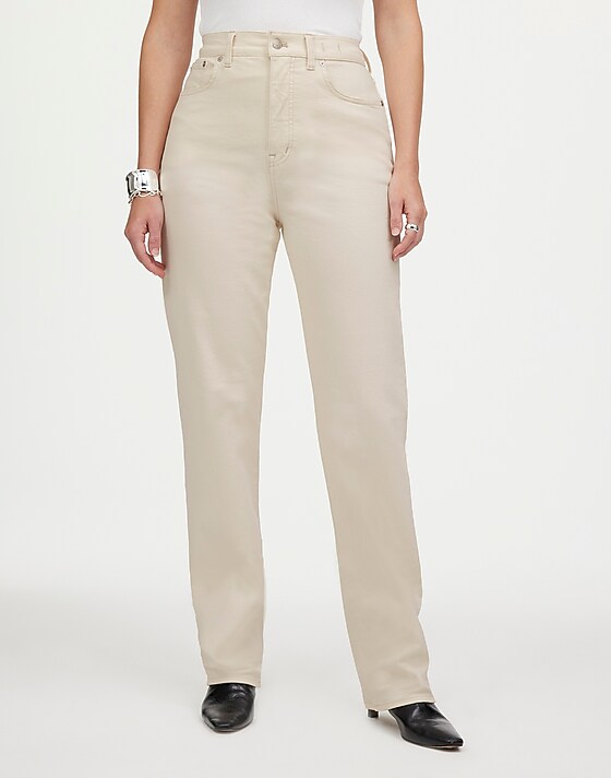 Madewell The Curvy '90s Straight Jean Vintage Canvas