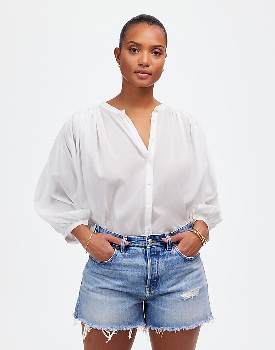 madewell The Curvy Brynn Short in Hallstead Wash hallstead wash