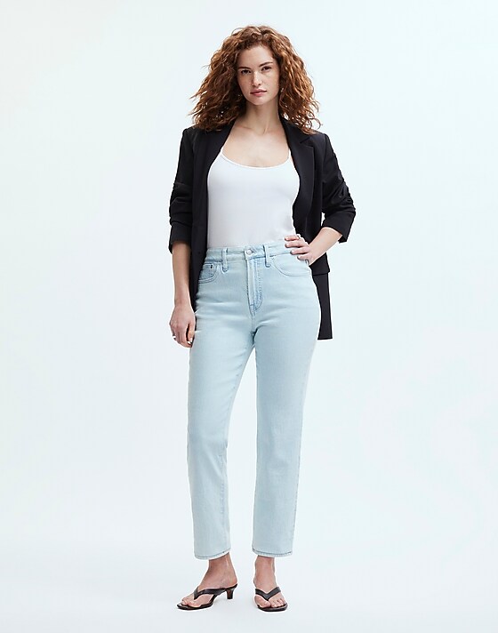 madewell The Curvy Perfect Vintage Jean chesthunt wash