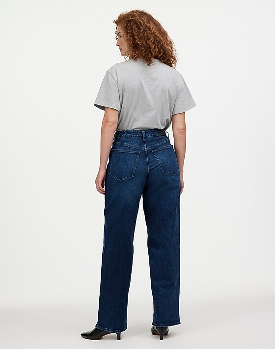 Madewell The Curvy Perfect Vintage Wide-Leg Jean Nighthawk Wash