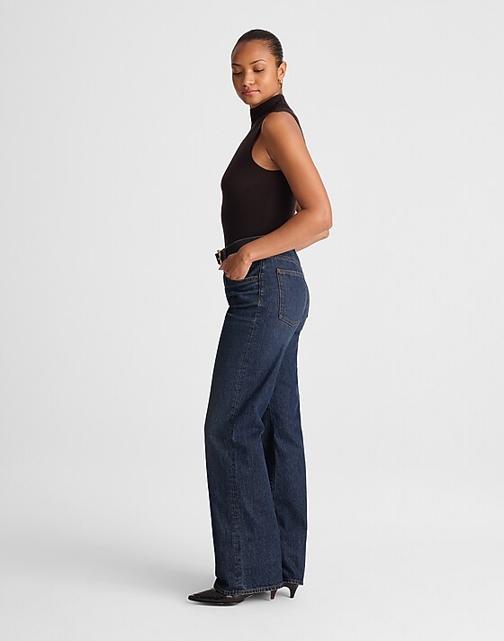 Madewell The Curvy Relaxed Bootcut Jean Pleasantville Wash