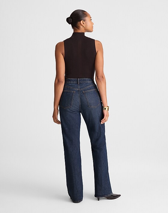 Madewell The Curvy Relaxed Bootcut Jean Pleasantville Wash
