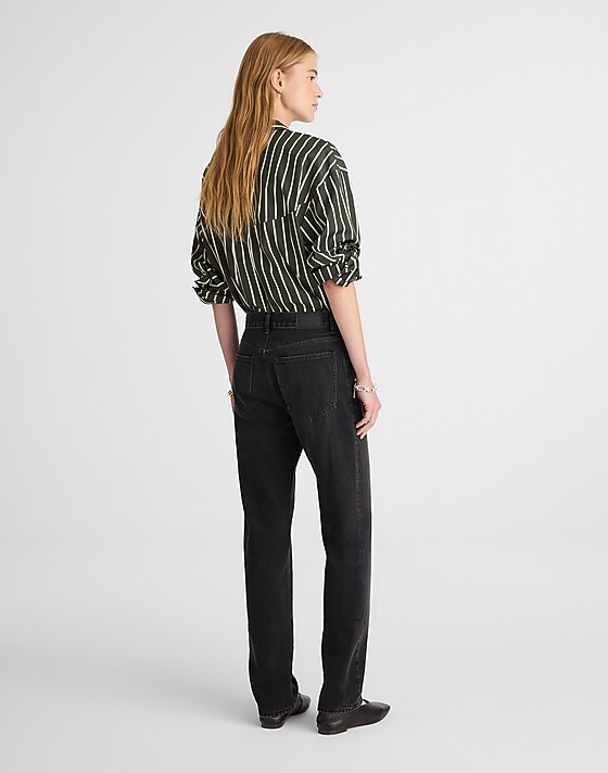 Madewell The Dean Easy Straight Jean Kingswood Wash