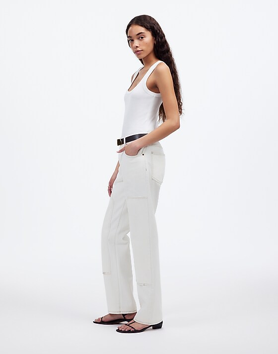 Madewell The Dean Easy Straight Jean Vintage Canvas