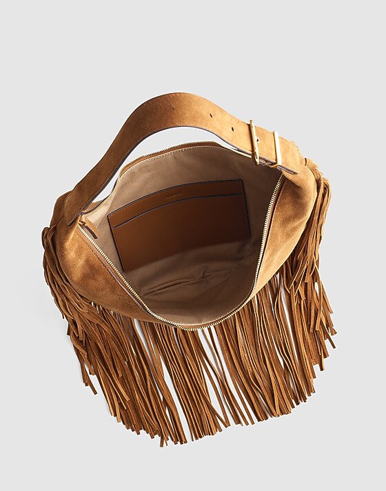 Madewell The Essential Curve Medium Shoulder Bag Dried Acorn