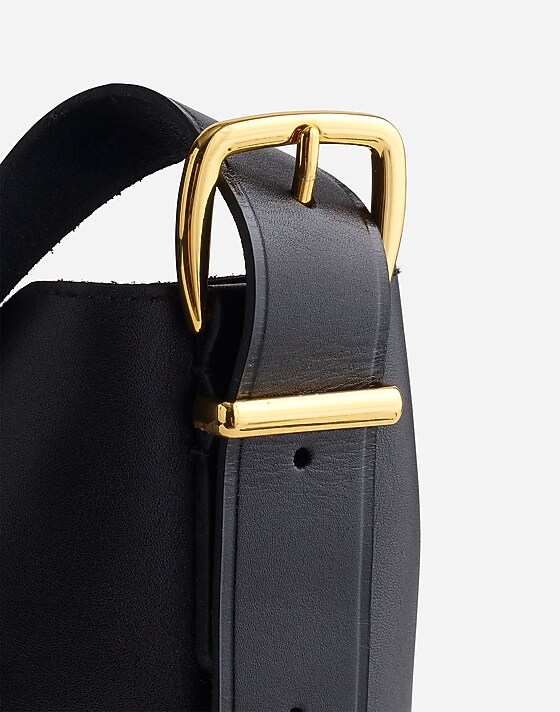 Madewell The Essential Medium Bucket Tote True Black