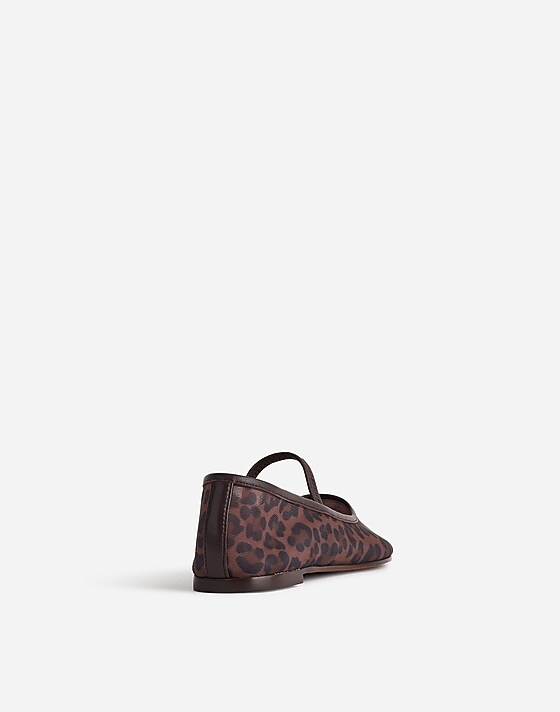 Madewell The Greta Ballet Flat Light Chestnut Multi