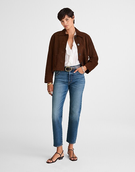 madewell The Jules Slim Boyfriend Jean middledale wash