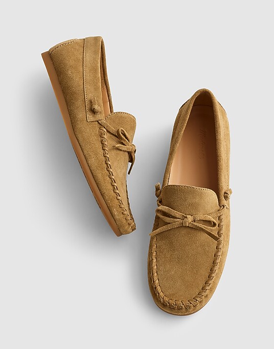 Madewell The Meadow Whipstitched Driver Classic Desert