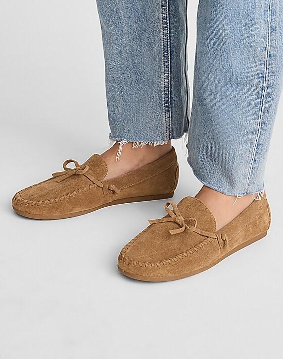 Madewell The Meadow Whipstitched Driver Classic Desert