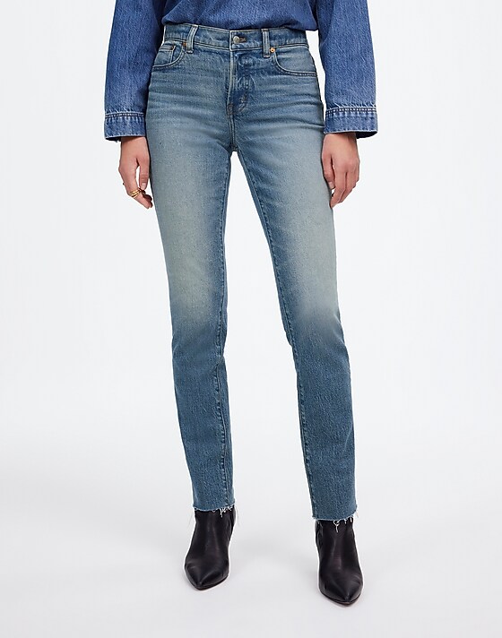 Madewell The Mid-Rise Perfect Vintage Jean In McColl Wash Mccoll Wash