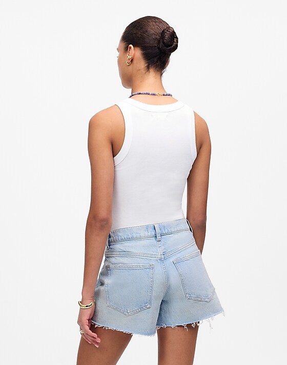 Madewell The Perfect Vintage Jean Short Foster Wash
