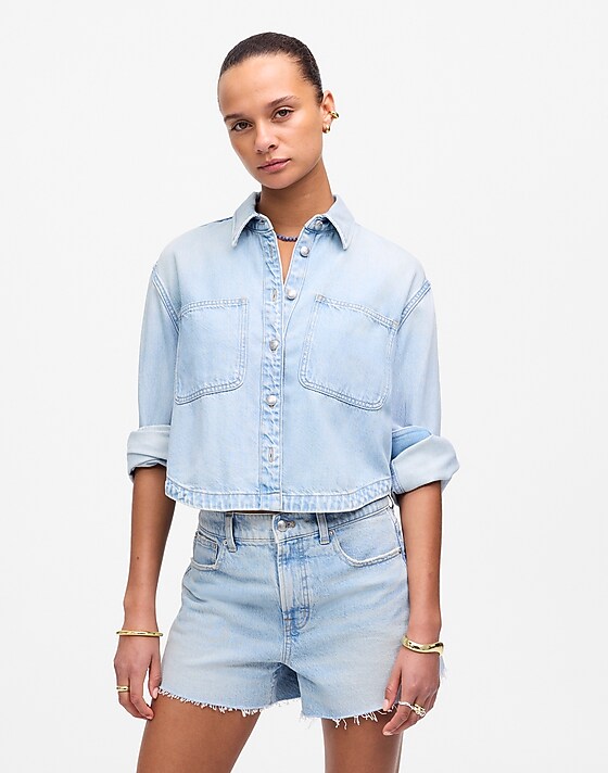 madewell The Perfect Vintage Jean Short foster wash