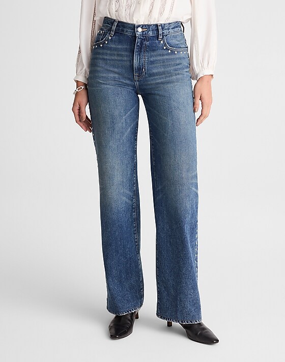 Madewell The Perfect Vintage Wide-Leg Jean Concho Wash