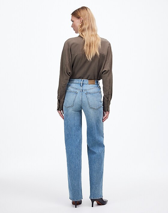 Madewell The Perfect Vintage Wide-Leg Jean Enmore Wash