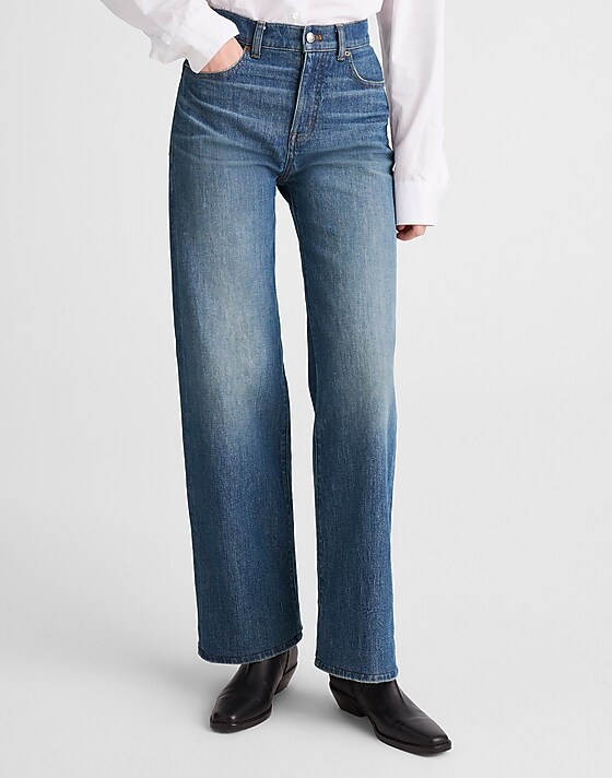 Madewell The Perfect Vintage Wide-Leg Jean Harvey Wash