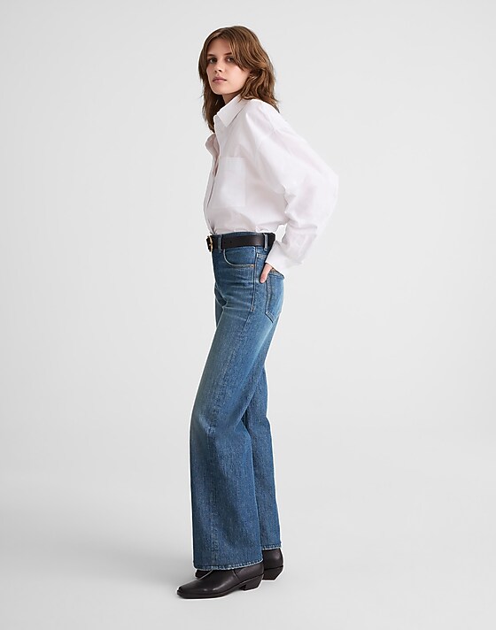 Madewell The Perfect Vintage Wide-Leg Jean Harvey Wash
