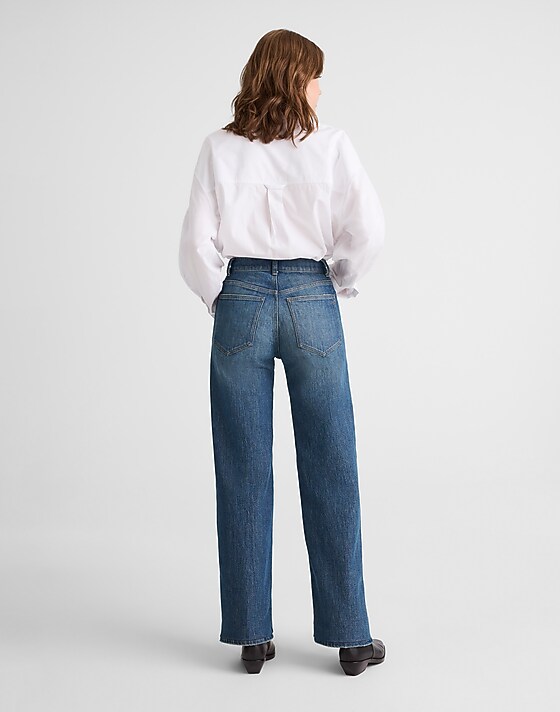 Madewell The Perfect Vintage Wide-Leg Jean Harvey Wash