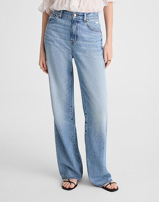 Madewell The Perfect Vintage Wide-Leg Jean In Airy Denim Northridge Wash