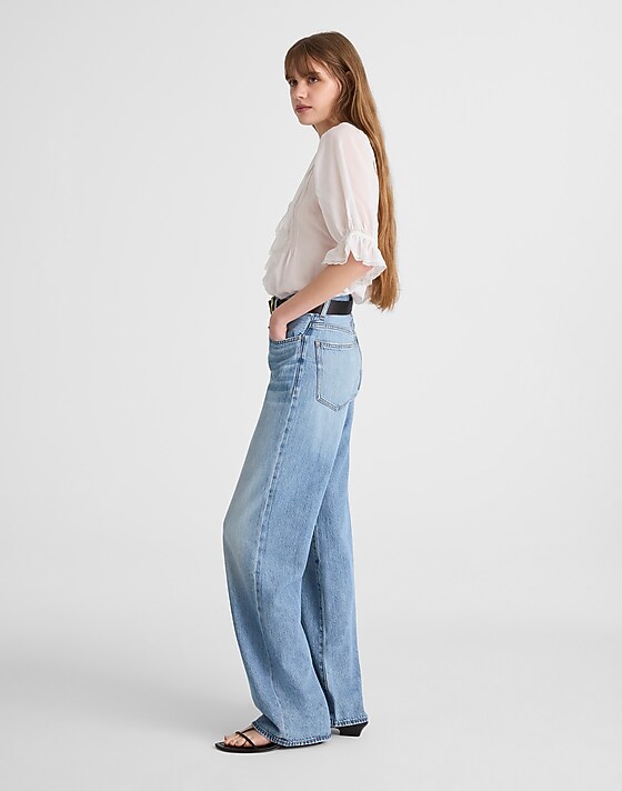 Madewell The Perfect Vintage Wide-Leg Jean In Airy Denim Northridge Wash