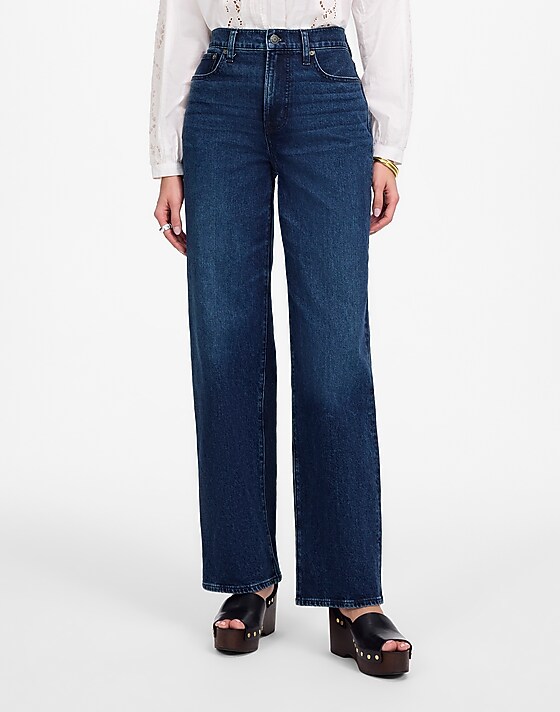 Madewell The Perfect Vintage Wide-Leg Jean Nighthawk Wash