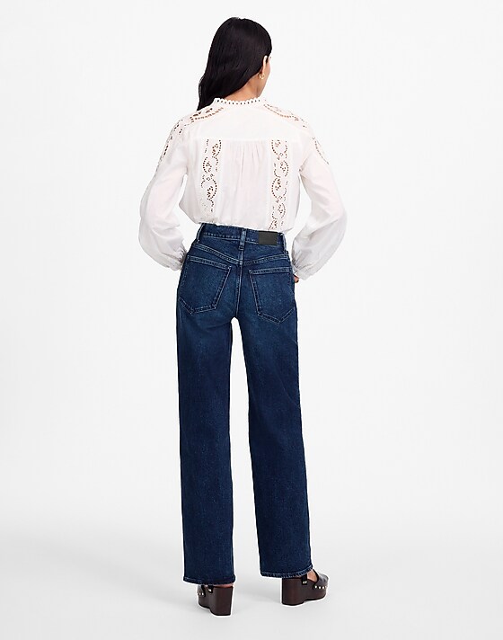 Madewell The Perfect Vintage Wide-Leg Jean Nighthawk Wash