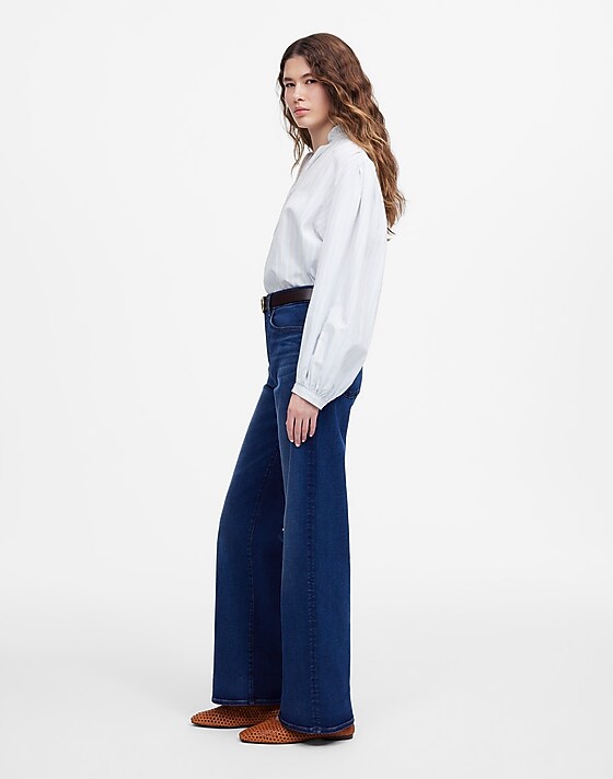 Madewell The Perfect Vintage Wide-Leg Jean Pipestone Wash