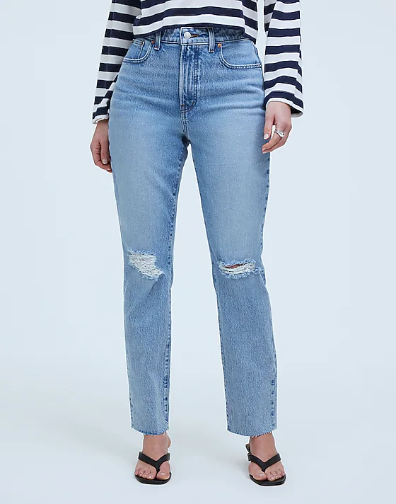 Madewell The Petite Curvy Perfect Vintage Jean Charnley Wash