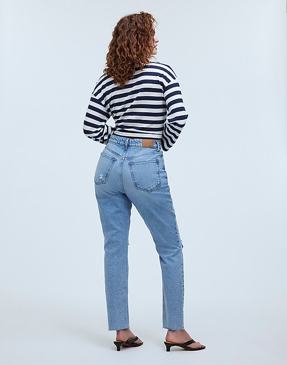 Madewell The Petite Curvy Perfect Vintage Jean Charnley Wash
