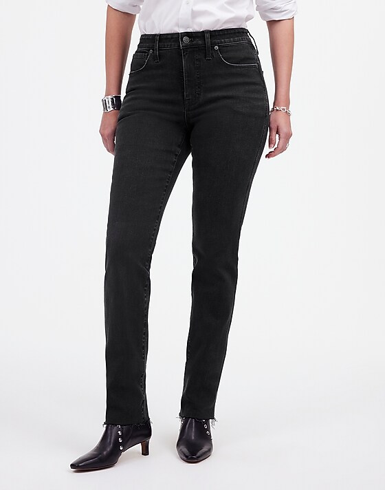 Madewell The Petite Curvy Stovepipe Jeans Armand Wash