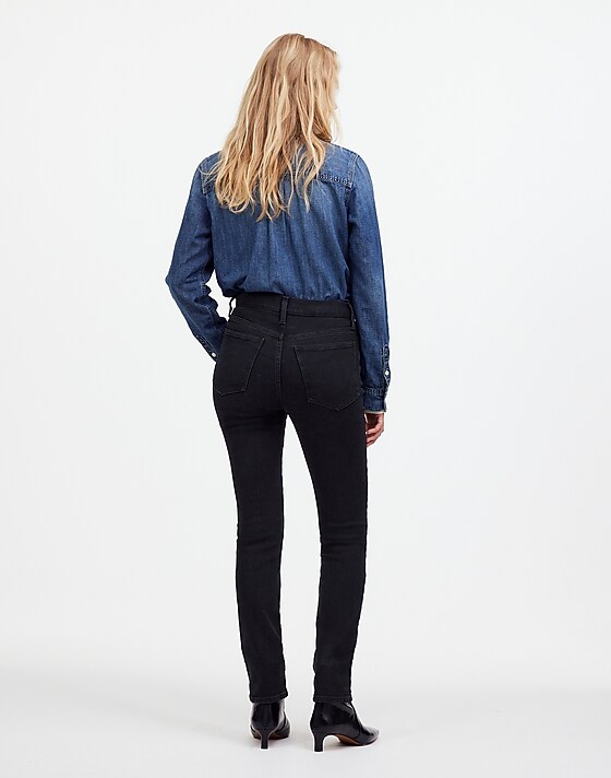 Madewell The Petite Perfect Vintage Jean Black Frost
