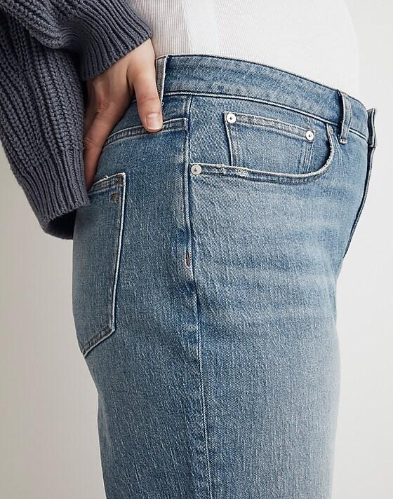 Madewell The Plus Curvy '90s Straight Jean Rondell Wash