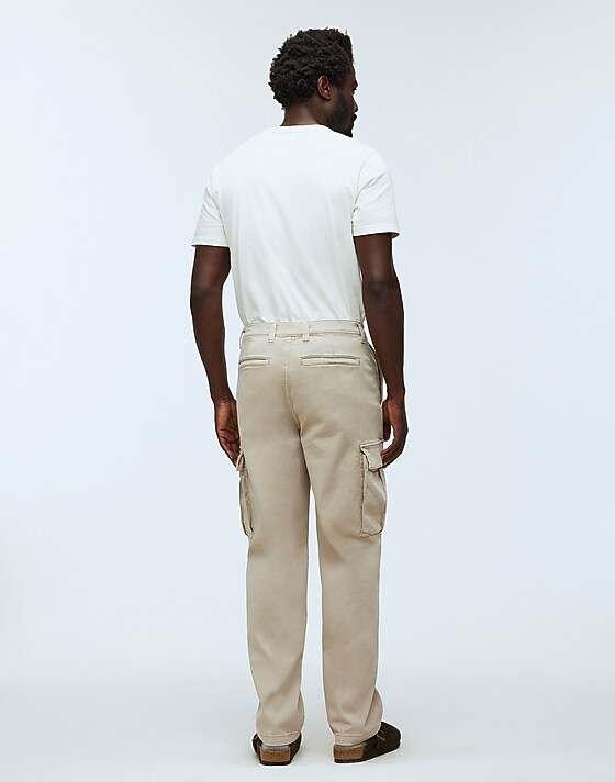 Madewell The Straight Cargo Pant: COOLMAX® Edition Pale Pewter