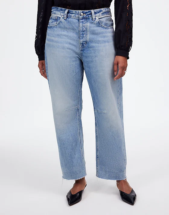 Madewell The Tall Curvy Darted Barrel-Leg Jean Edmonson Wash