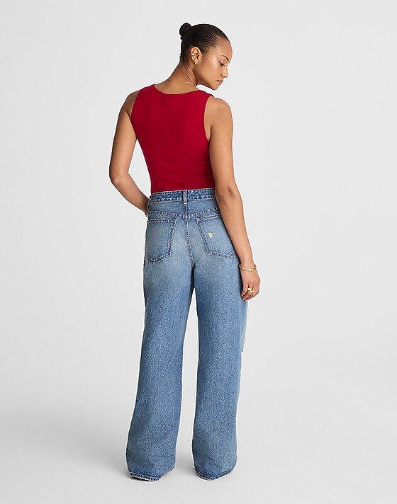Madewell The Tall Curvy Low-Slung Baggy Jean Robertson Wash