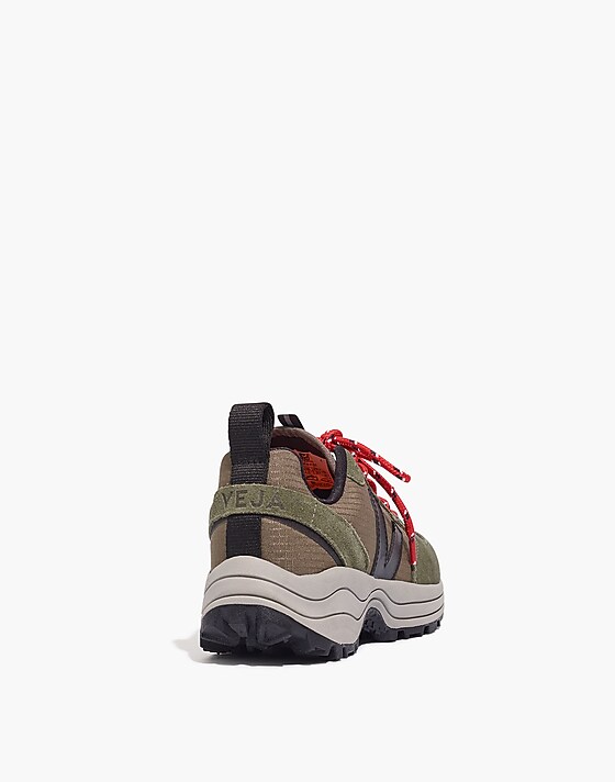 Madewell Veja™ Suede Venturi Sneakers In Oxford Grey Kaki Black