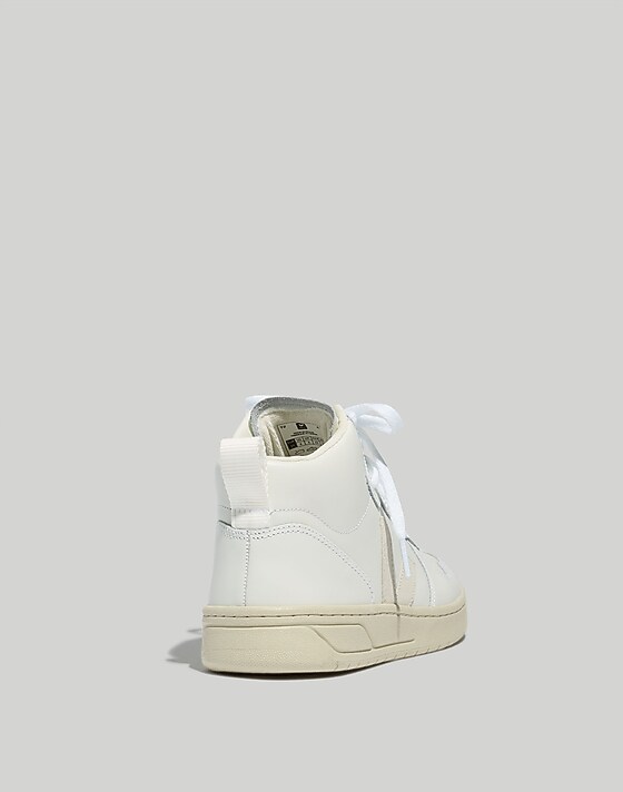 Madewell Veja™ V-15 High-Top Sneakers Extra-white Natural