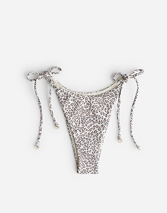 madewell Zulu & Zephyr Micro Leopard Retro Tie Curve Brief micro leopard